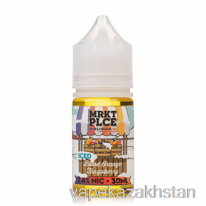 Vape Kazakhstan Ice Blood Orange Tangoberry - MRKT Salts - 30mL 48mg